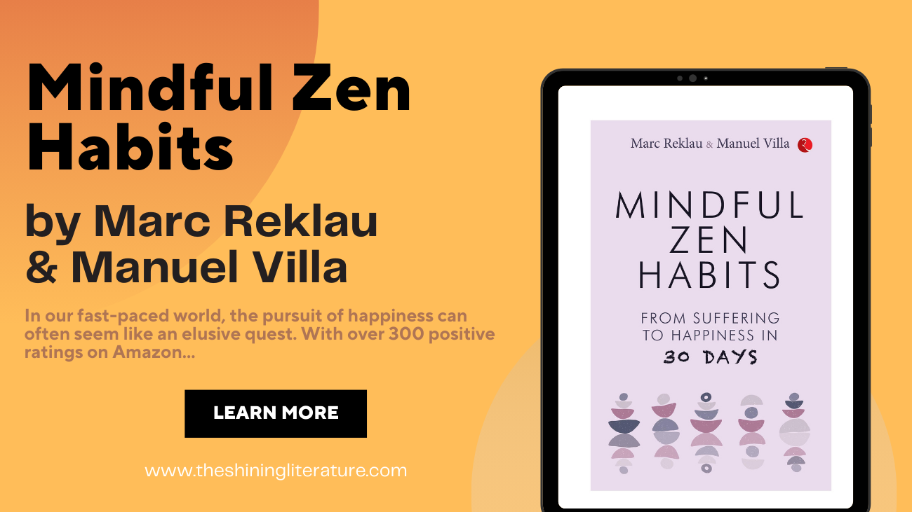 Book Review Mindful Zen Habits: From Suffering to Happiness In 30 Days