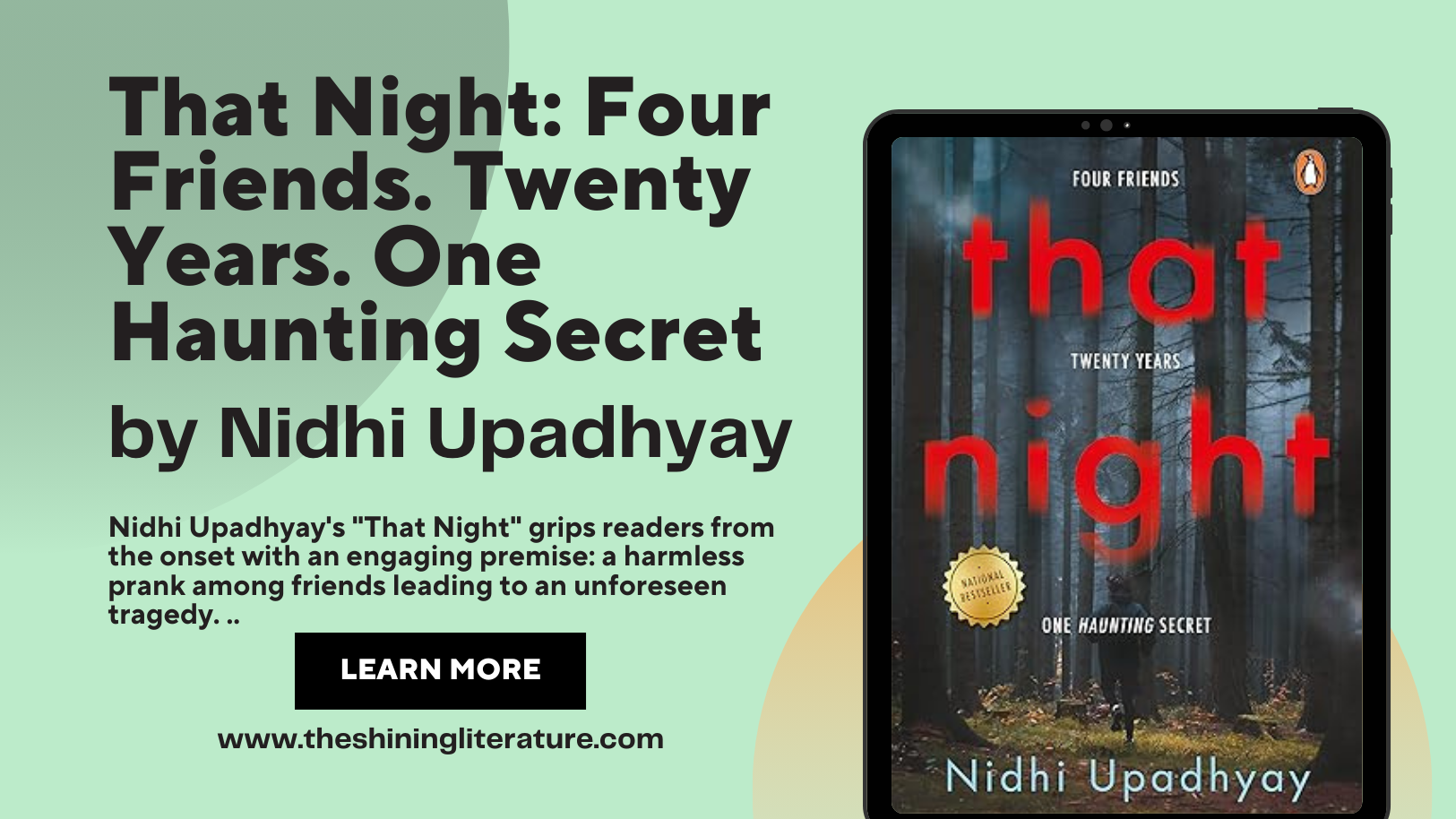 Book Review - That Night by Nidhi Upadhyay