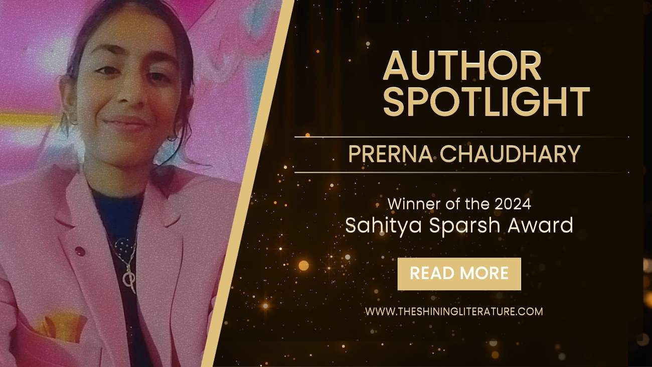 Author Prerna Chaudhary - Winner Sahitya Sparsh Award 2024