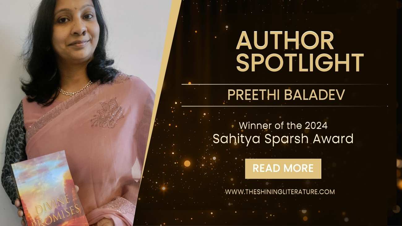 Preethi Baladev winner Sahitya Sparsh Award