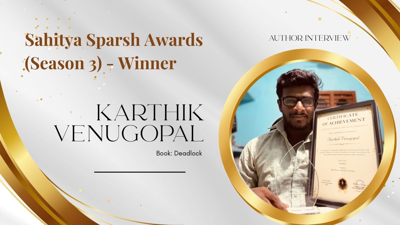 karthik-venugopal-winner-sahitya-sparsh-award