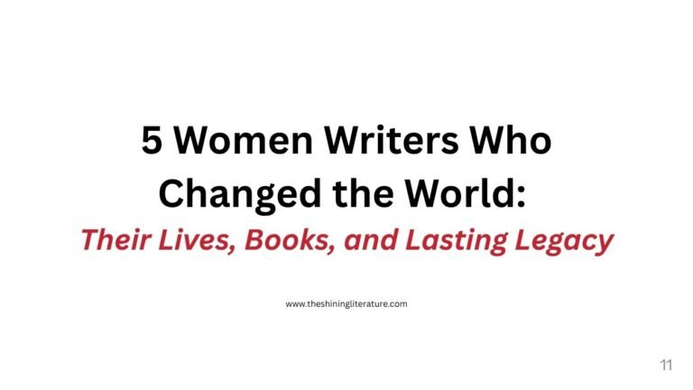 women-writers-who-changed-the-world